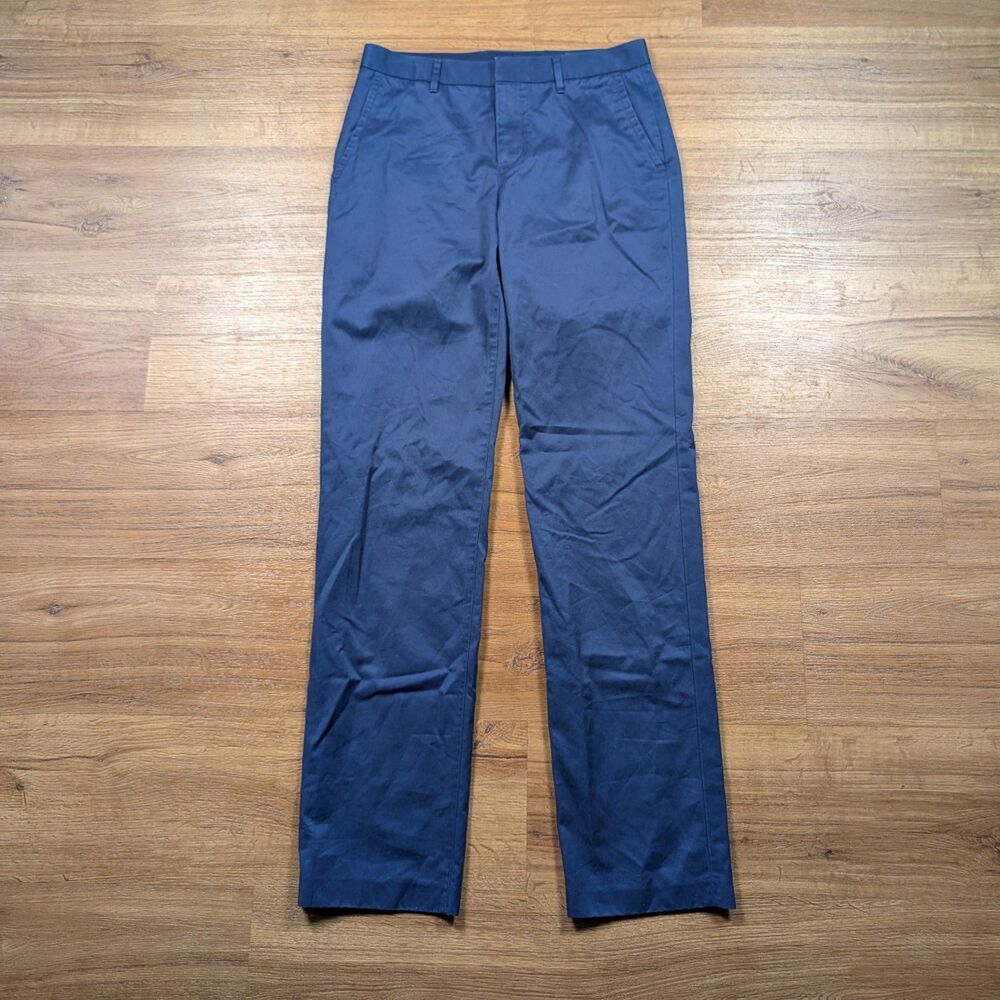 Bonobos Weekday Warrior Dress Pants Monday Mens 30x34 Blue Straight Business